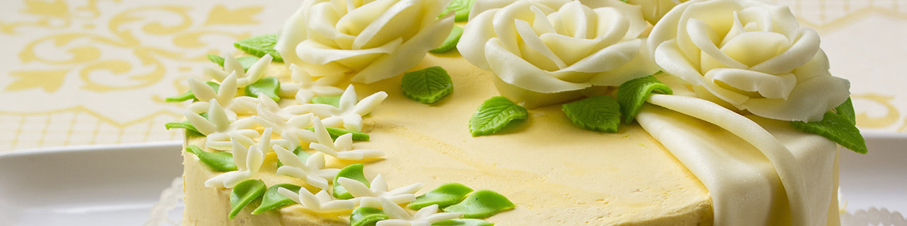 Tortendekore aus Marzipan